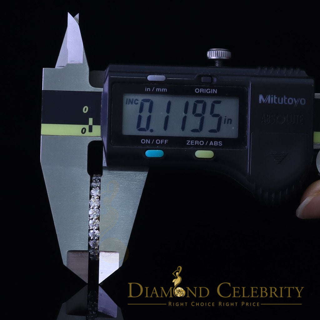 DiamondCelebritees 4.00ct Moissanite Yellow 925 Sterling Silver Women's In and Out Hoop Earrings