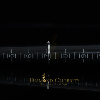 DiamondCelebritees 2.50ct Sterling Silver White Cubic Zirconia Flower Wedding Women's Ring Size 7