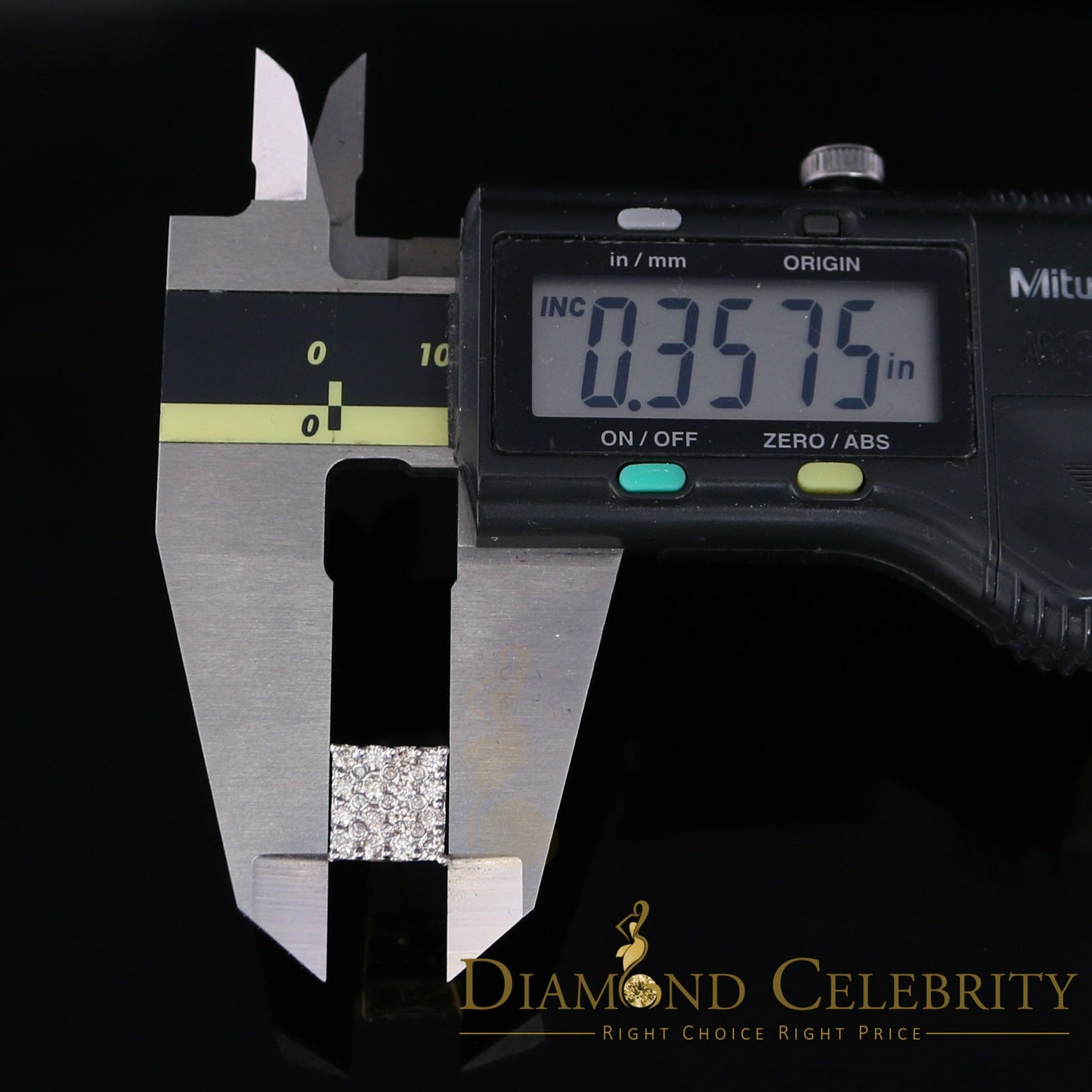 DiamondCelebritees 10K Real Yellow Gold with 1.00CT Real Diamond Men's/Women's Stud Earrings