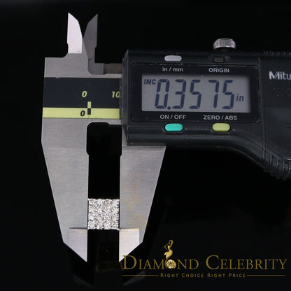 DiamondCelebritees 10K Real Yellow Gold with 1.00CT Real Diamond Men's/Women's Stud Earrings