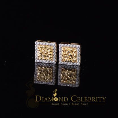 DiamondCelebritees 1.50ct Moissanite White 925 Sterling Silver Women's Hoop Earrings