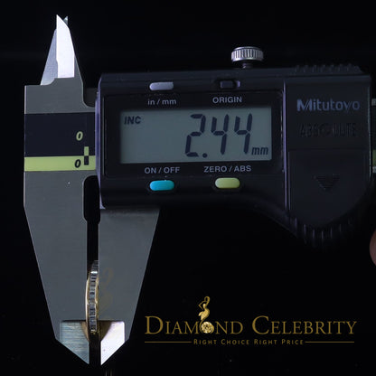 DiamondCelebritees 4.00ct 925 Sterling Yellow Silver Round Cubic Zirconia Women's/Men's Ring Size 9