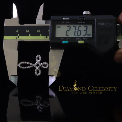 DiamondCelebritees White Charming Necklace 925 Sterling Silver Pendant with 3.41ct Cubic Zirconia