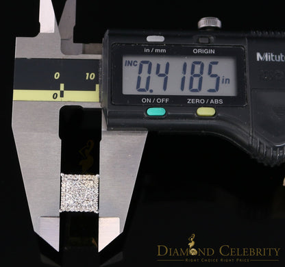 DiamondCelebritees 10K Real Yellow Gold with 1.20CT Real Diamond Men's/Women's Stud Earrings