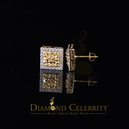 DiamondCelebritees 1.50ct Moissanite White 925 Sterling Silver Women's Hoop Earrings