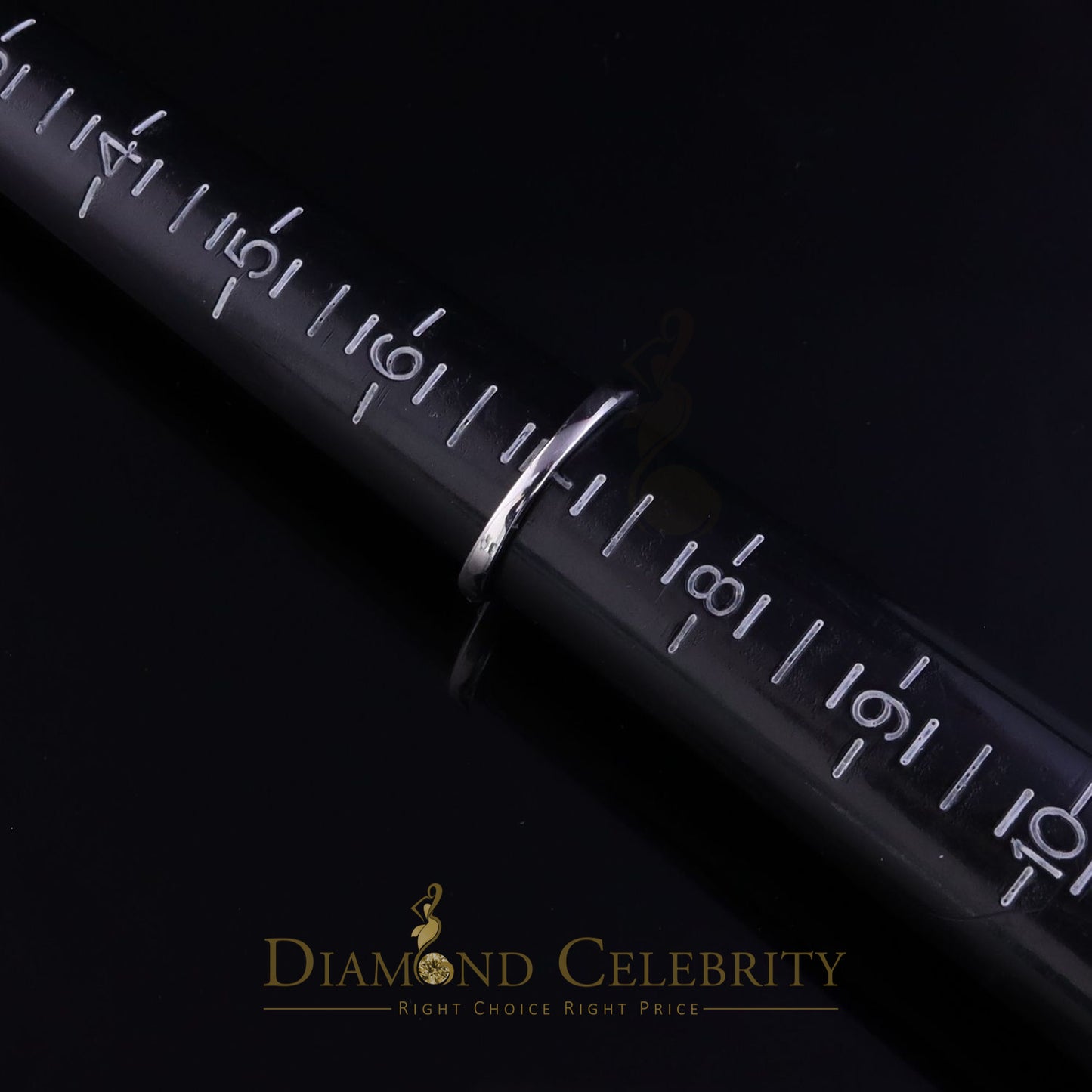 DiamondCelebritees 1.00ct Cubic Zirconia Sterling White Silver Flower Engagement Womens Ring Size 7