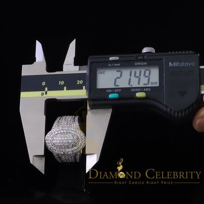 DiamondCelebritees 925 Silver White 7.50ct Cubic Zirconia Oval Engagement Men's Ring Size 9.5