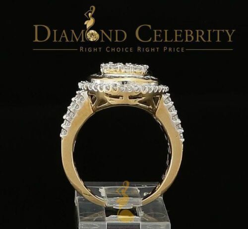 DiamondCelebritees 925 Sterling Silver Yellow Cubic Zirconia 5.0ct Oval Engagement Womens Ring SZ 7