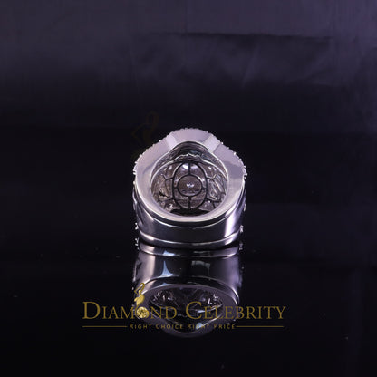DiamondCelebritees 19.00ct Cubic Zirconia White Sterling Silver Men's/ Women Wedding Rings Size 9