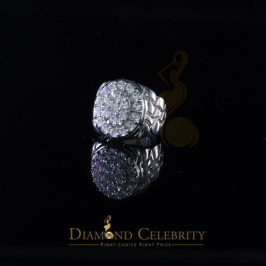 DiamondCelebritees 3.59ct White Engagement Ring Women 925 Sterling Silver Cubic Zirconia Size 8