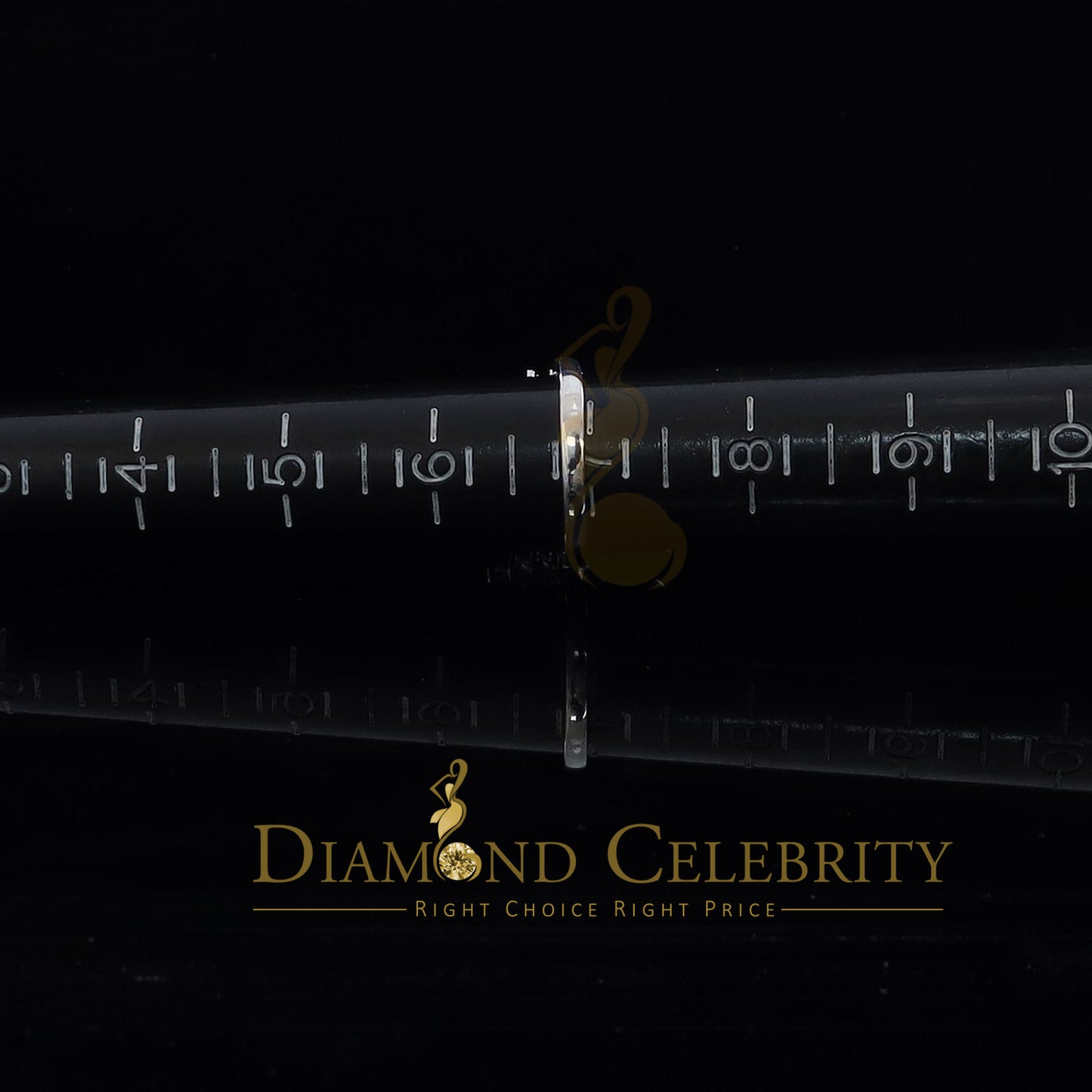 DiamondCelebritees 925 Sterling Silver 2.0 ct Cubic Zirconia White Silver Crown Women's Ring Size 7