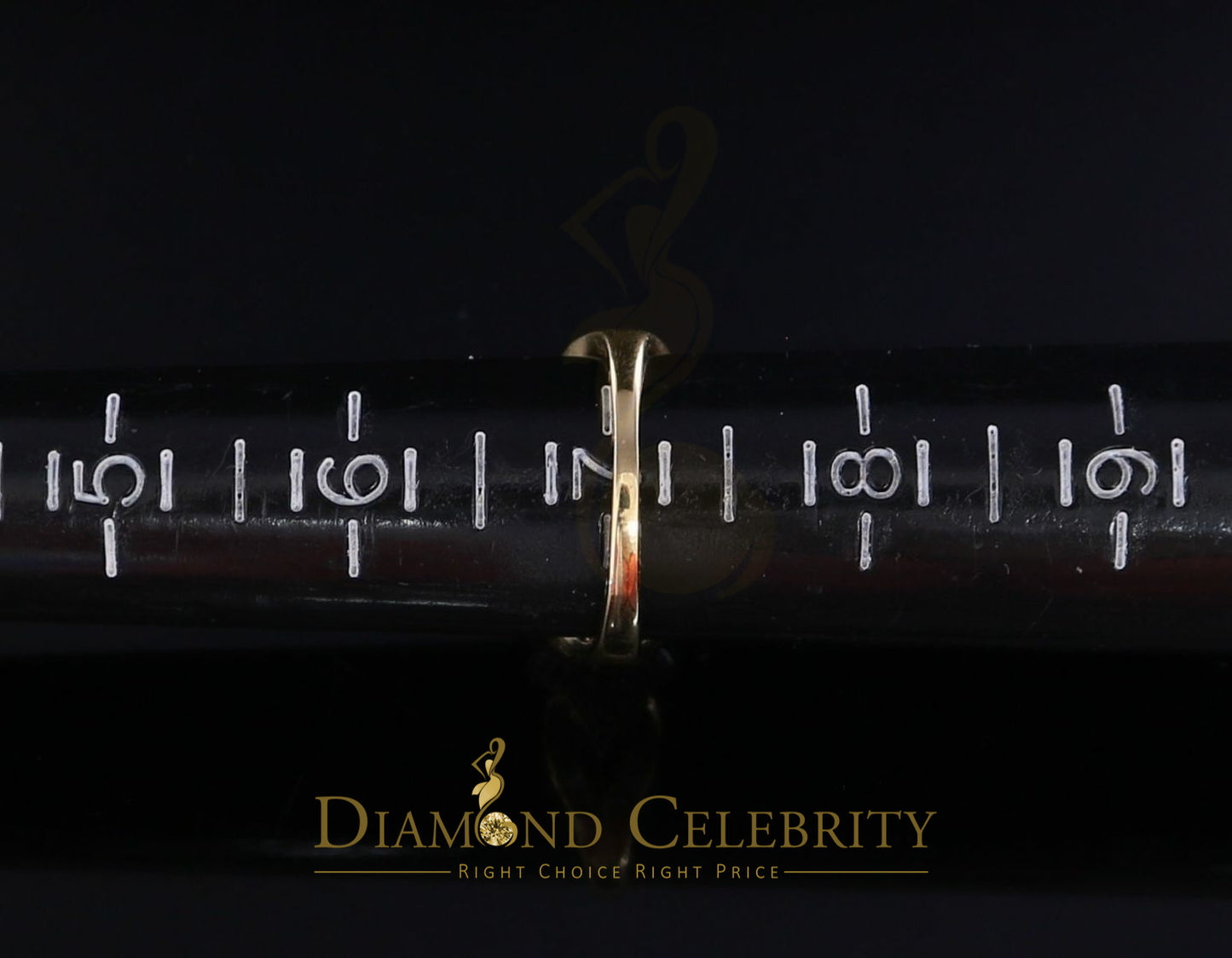 DiamondCelebritees Yellow 925 Silver 0.50 CT Real Diamond Engagement Womens Square Ring Size 7