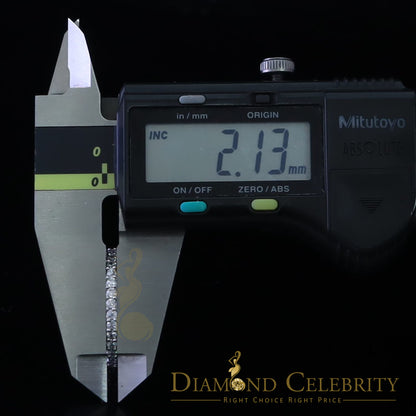 DiamondCelebritees 1.40ct Cubic Zirconia Sterling White Silver Round Engagement Women's Ring Size 7