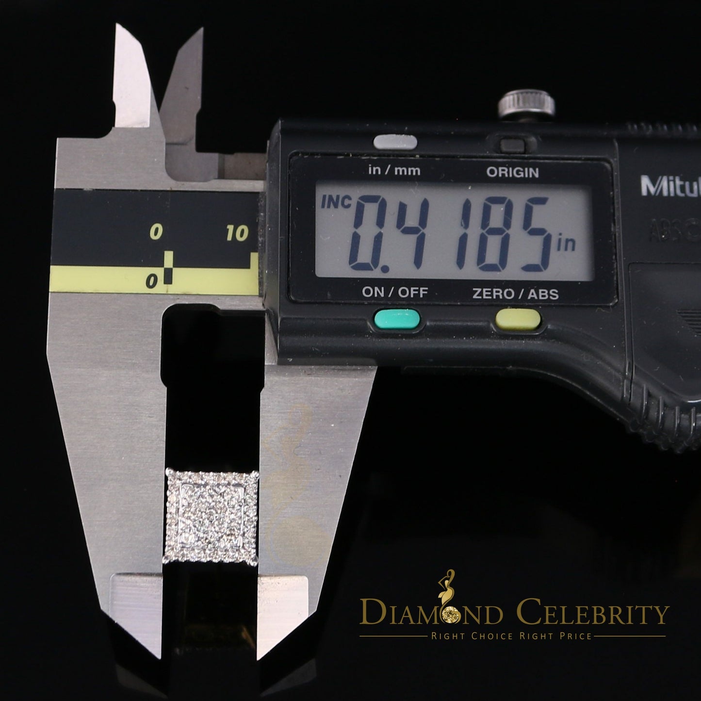 DiamondCelebritees 10K Real Yellow Gold with 1.20CT Real Diamond Men's/Women's Stud Earrings