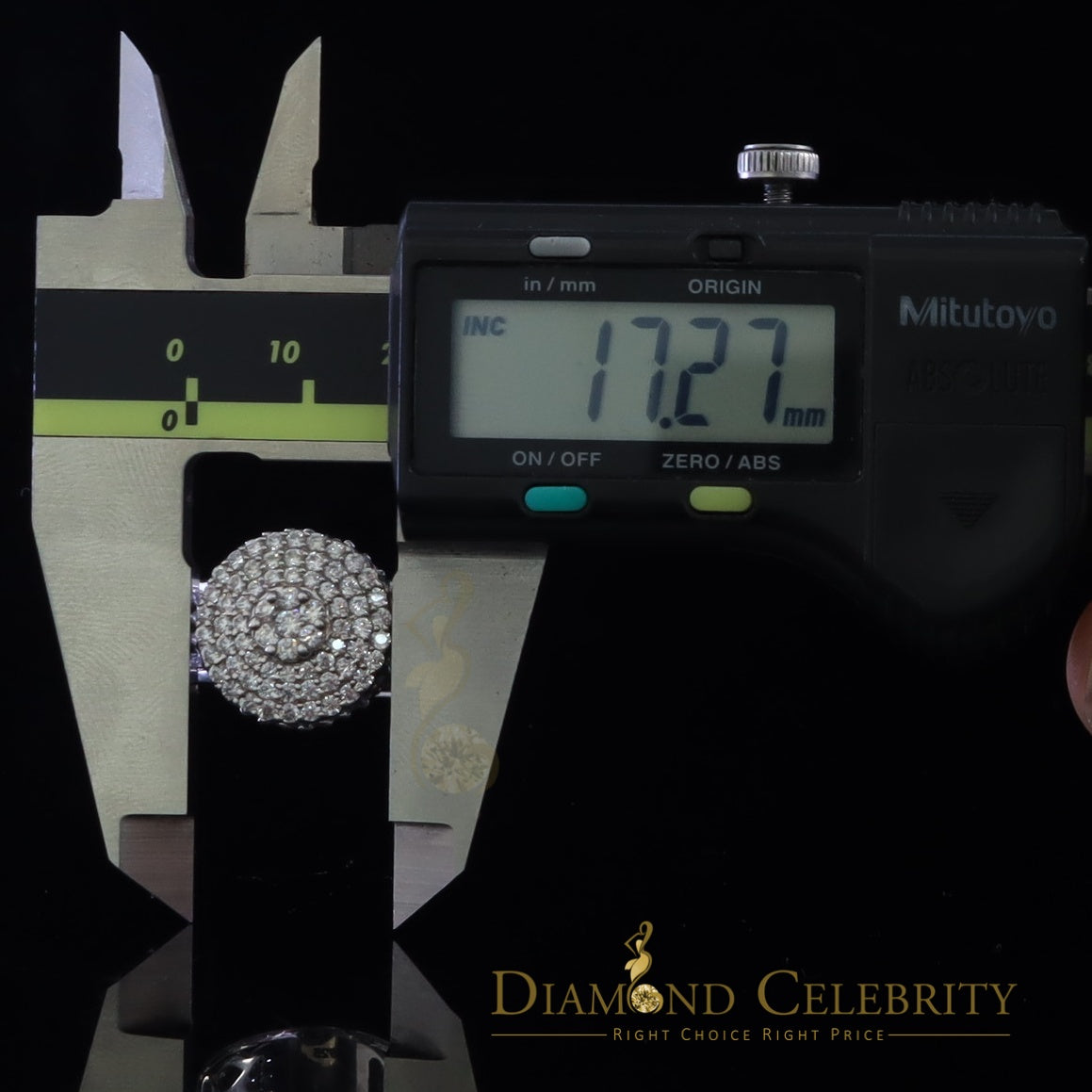 DiamondCelebritees 925 Sterling Silver 9.00ct White Cubic Zirconia Womens Engagement Ring Size 9