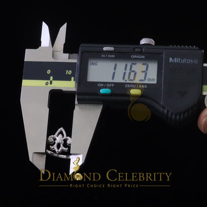 DiamondCelebritees White 925 Silver Saint 0.30ct Cubic Zirconia Womens Engagement Gifts Ring SZ 7