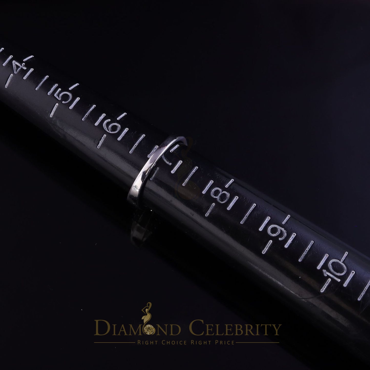 DiamondCelebritees 2.00ct Cubic Zirconia Sterling White Silver Round Engagement Womens Ring Size 7