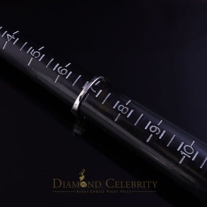 DiamondCelebritees 2.00ct Cubic Zirconia Sterling White Silver Round Engagement Womens Ring Size 7