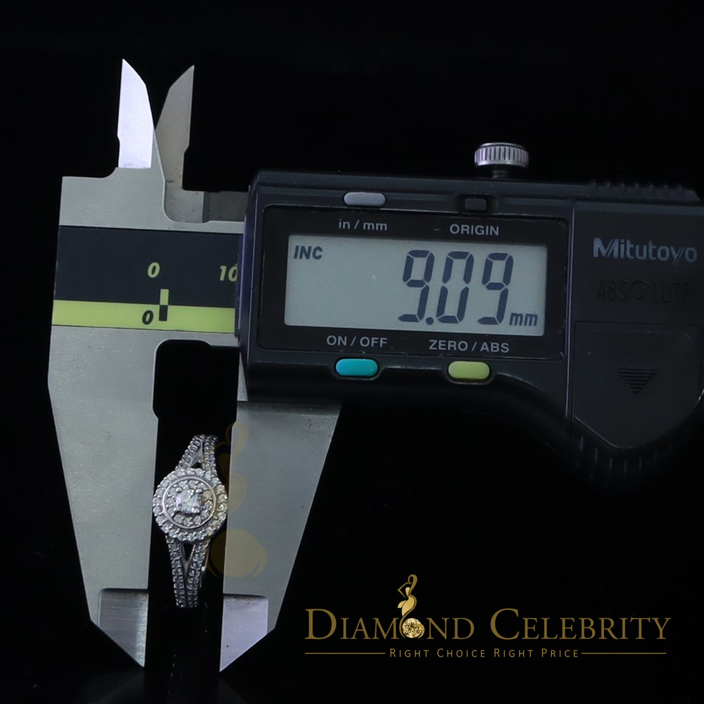 DiamondCelebritees 1.20CT Wedding White Ring For Women 925 Sterling Silver Cubic Zirconia Size 7