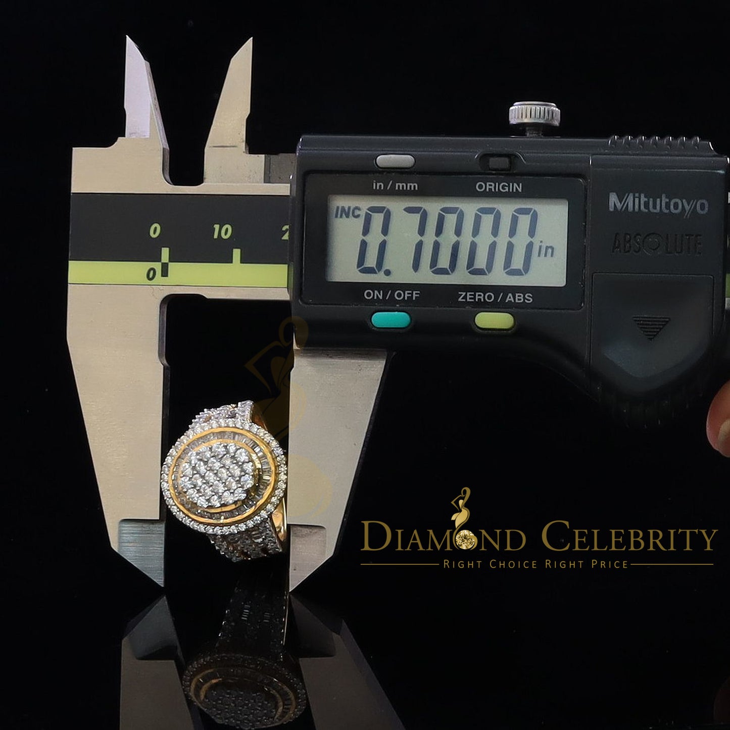 DiamondCelebritees 925 Silver Yellow Cubic Zirconia 5.0ct Oval Engagement Women's Ring Size 7.5