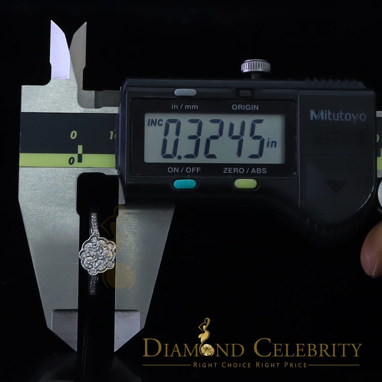 DiamondCelebritees 1.20ct Wedding White Ring For Women 925 Sterling Silver Cubic Zirconia Size 8