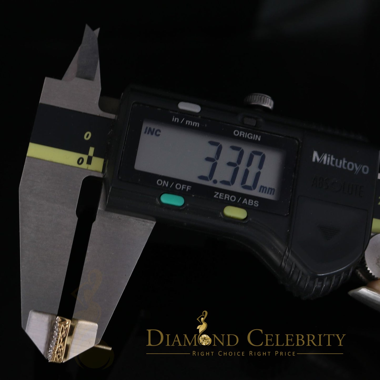 DiamondCelebritees  Yellow 925 Sterling Silver 0.68ct Cubic Zirconia Women's & Men's Square Earrings