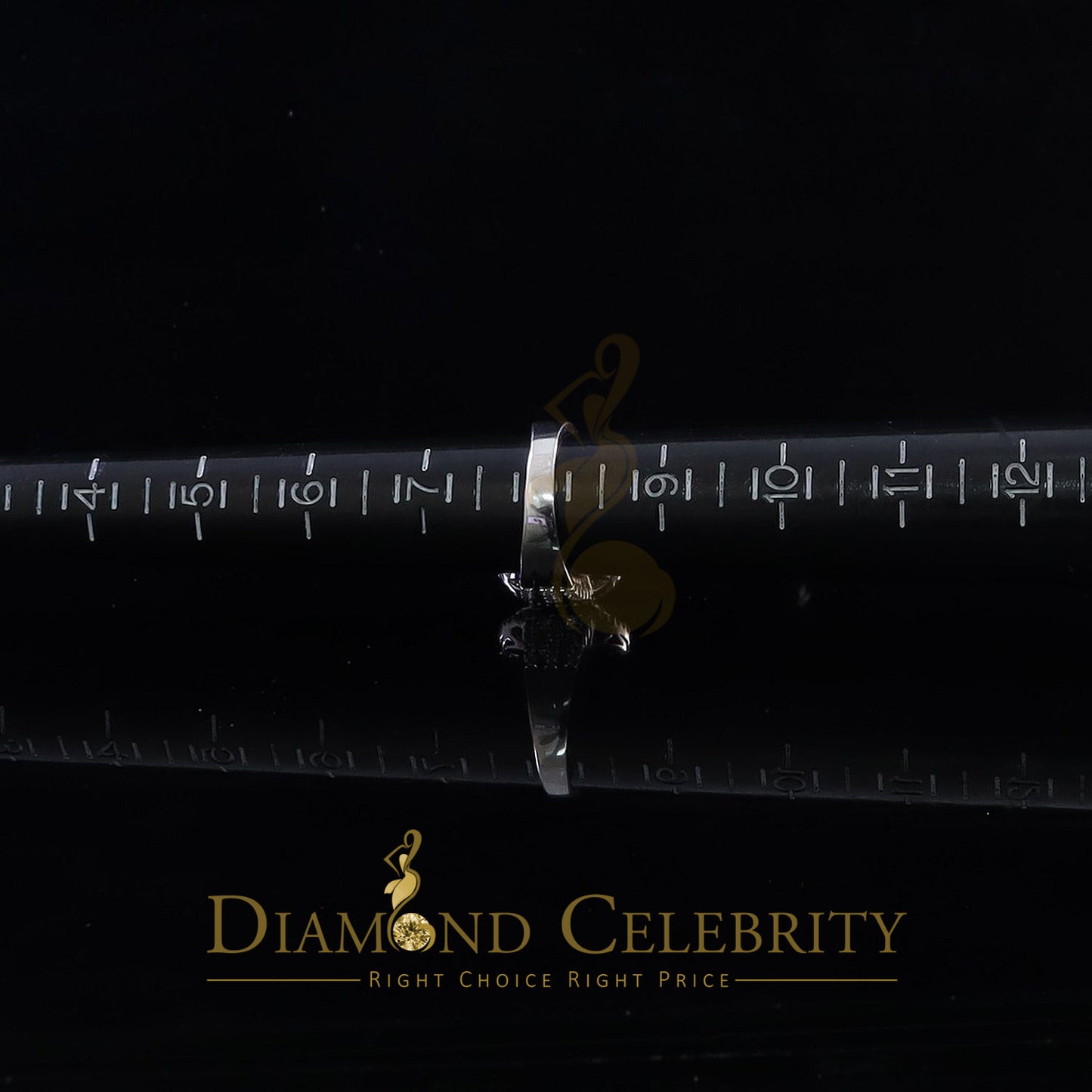 DiamondCelebritees 925 Sterling silver White Cubic Zirconia 5.0ct Oval Womens Engagement Ring SZ 8