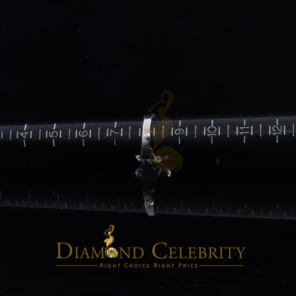 DiamondCelebritees 925 Sterling silver White Cubic Zirconia 5.0ct Oval Womens Engagement Ring SZ 8