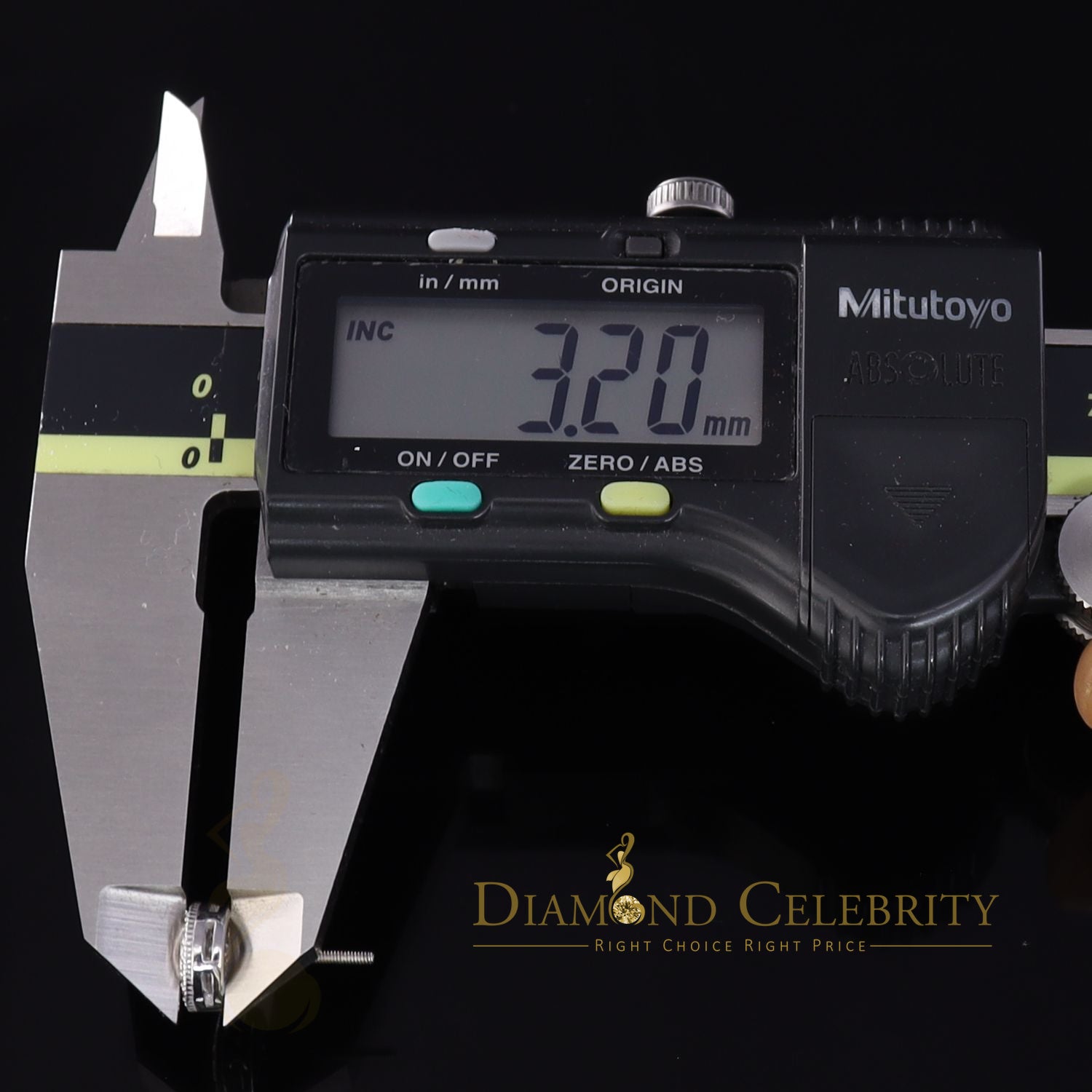 Aretes Para Hombre 925 White Silver Women's 0.5ct Moissanite Round Earrings