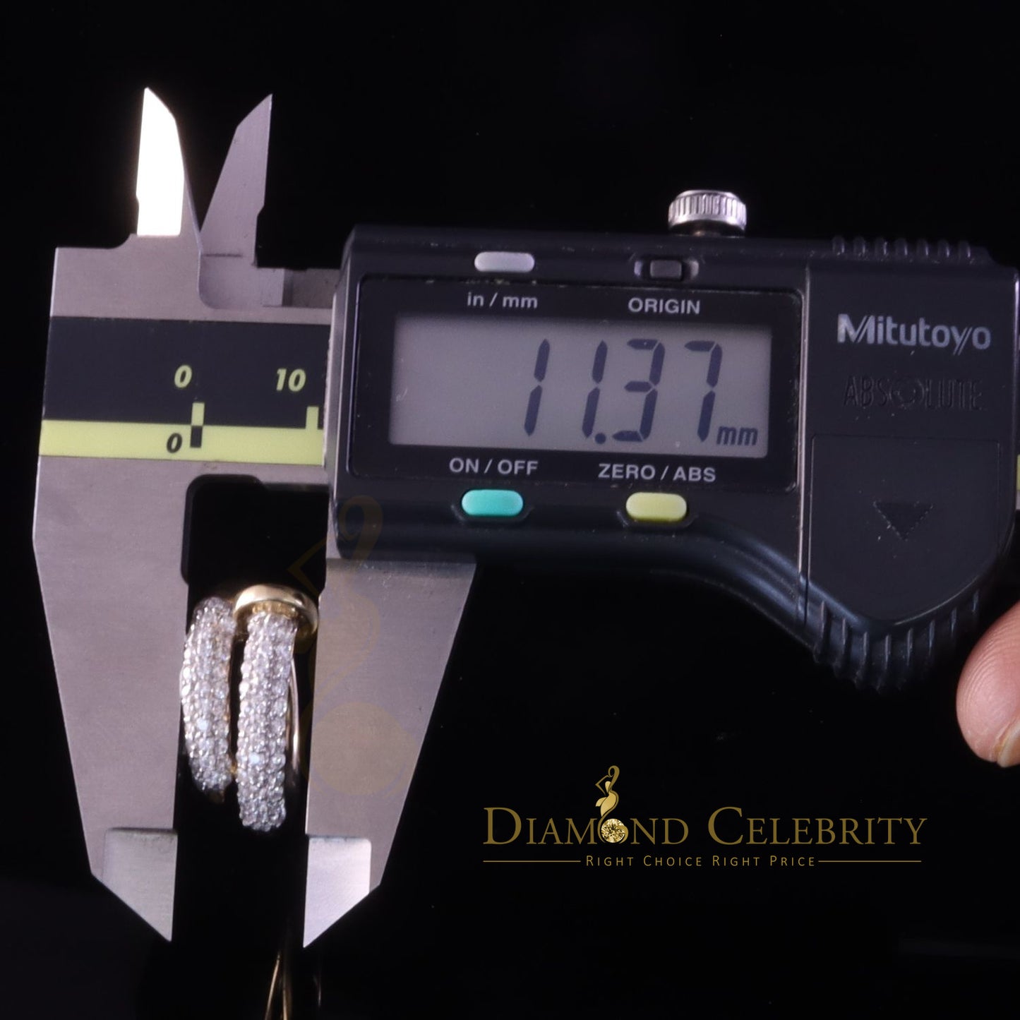 DiamondCelebritees 1.00ct Cubic Zirconia Yellow Sterling 925 Silver Women Engagement Rings Size 6