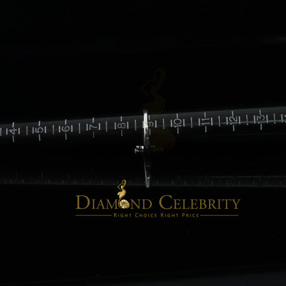 DiamondCelebritees Religious White 925 Sterling Silver Cross in Heart CZ Women's Ring Size 9