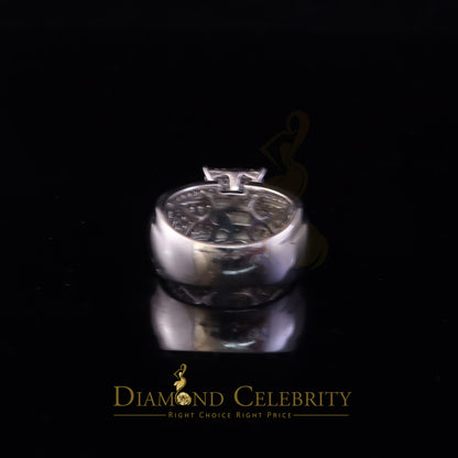 DiamondCelebritees Diamond Celbrity 2.03ct Cubic Zirconia White Silver Womens Square Ring Size 7