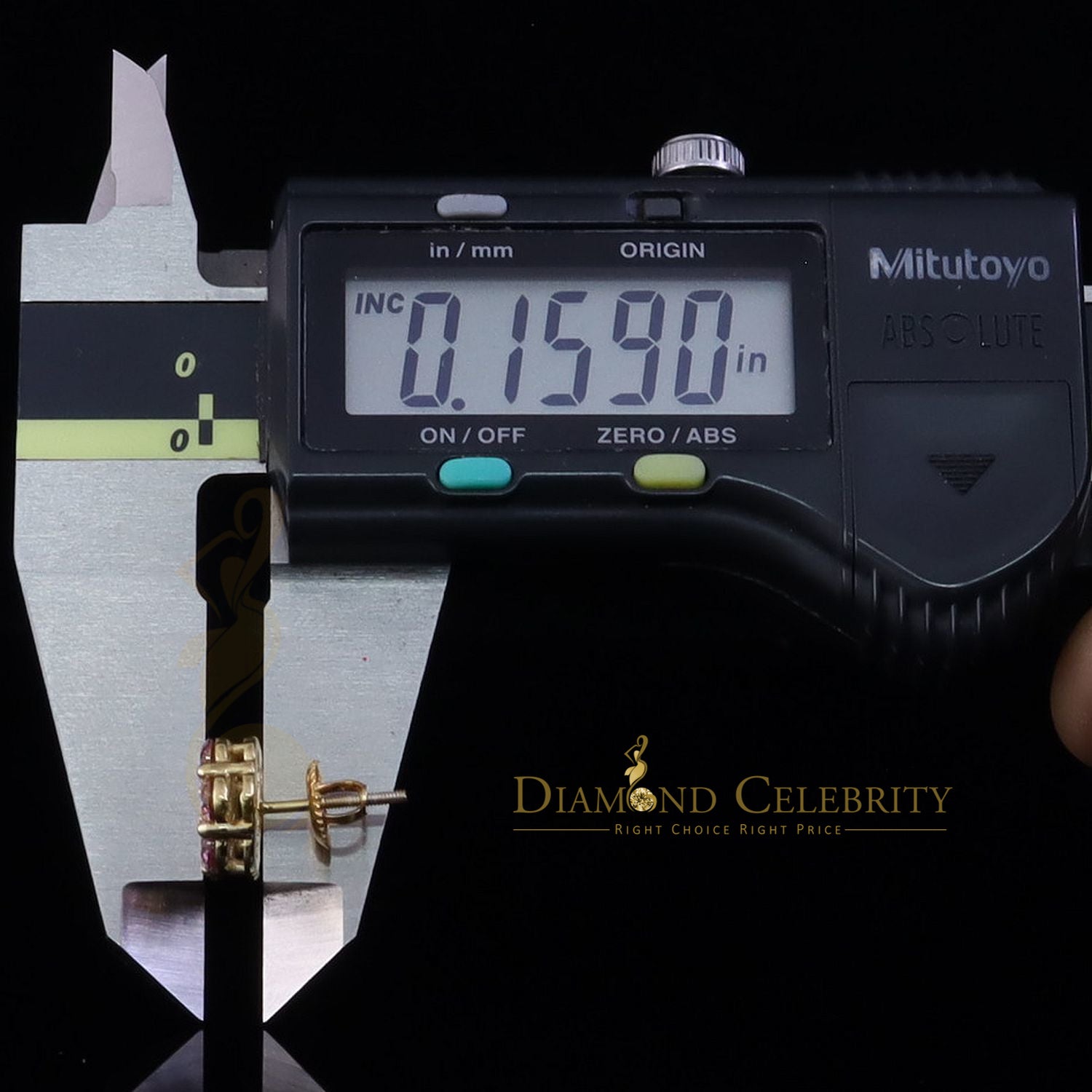 DiamondCelebritees Mens/Women's 925 Silver Yellow 2.25ct VVS D Pink Moissanite Floral Stud Earrings