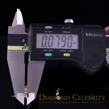 DiamondCelebritees  Women's 0.34ct Cubic Zirconia Butterfly Stud Earrings White 925 Sterling Silver