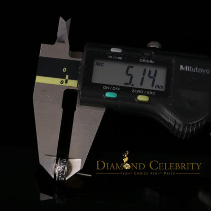 DiamondCelebritees  925 Sterling White Silver 1.59ct Cubic Zirconia Round Women's Stud Earrings