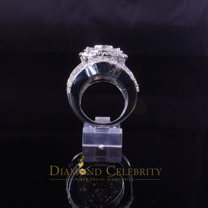DiamondCelebritees 19.00ct Cubic Zirconia White Sterling Silver Men's/ Women Wedding Rings Size 9