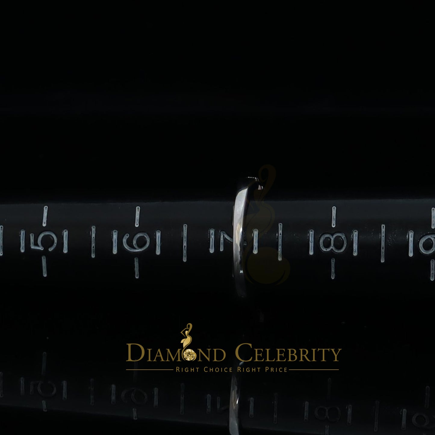 DiamondCelebritees 1.50ct Cubic Zirconia White 925 Sterling Silver Women's Engagement Rings Size 7