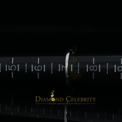 DiamondCelebritees 1.50ct Cubic Zirconia White 925 Sterling Silver Women's Engagement Rings Size 7