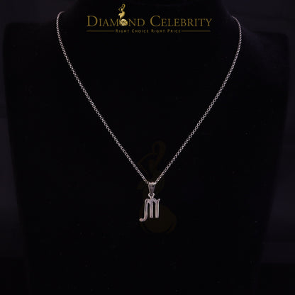 DiamondCelebritees 0.55ct Cubic Zirconia White Silver SCORPION NOVEMBER Month Pendant Men & Women