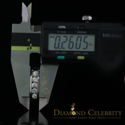 DiamondCelebritees Sterling Silver 925 White 1.0ct Cubic Zirconia Men's Ring Size 11