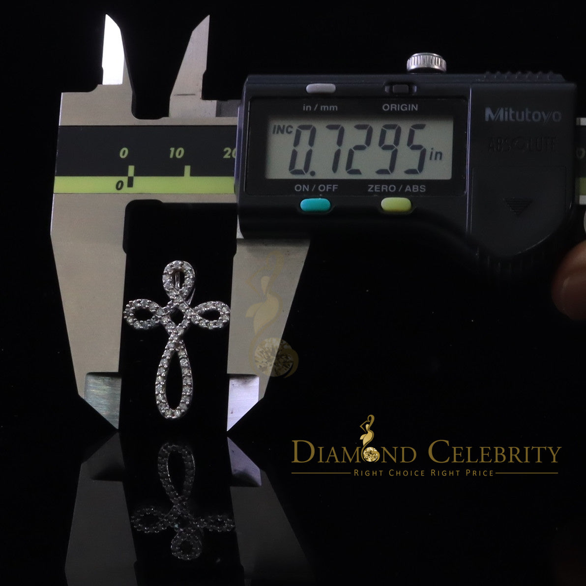 DiamondCelebritees White Charming Necklace 925 Sterling Silver Pendant with 3.41ct Cubic Zirconia