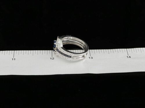 DiamondCelebritees 925 Sterling White Silver 2.50ct Floral Shape Cubic Zirconia Womens Ring SZ 6.5