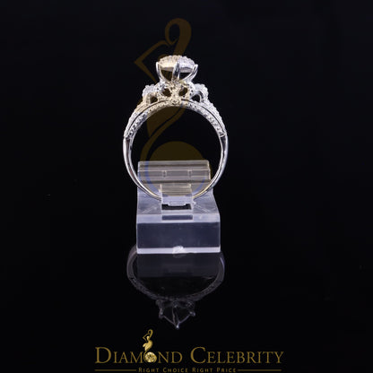 DiamondCelebritees 0.10CT Diamond 925 Sterling White Silver Engagement Marquise Womens Ring Sz 8