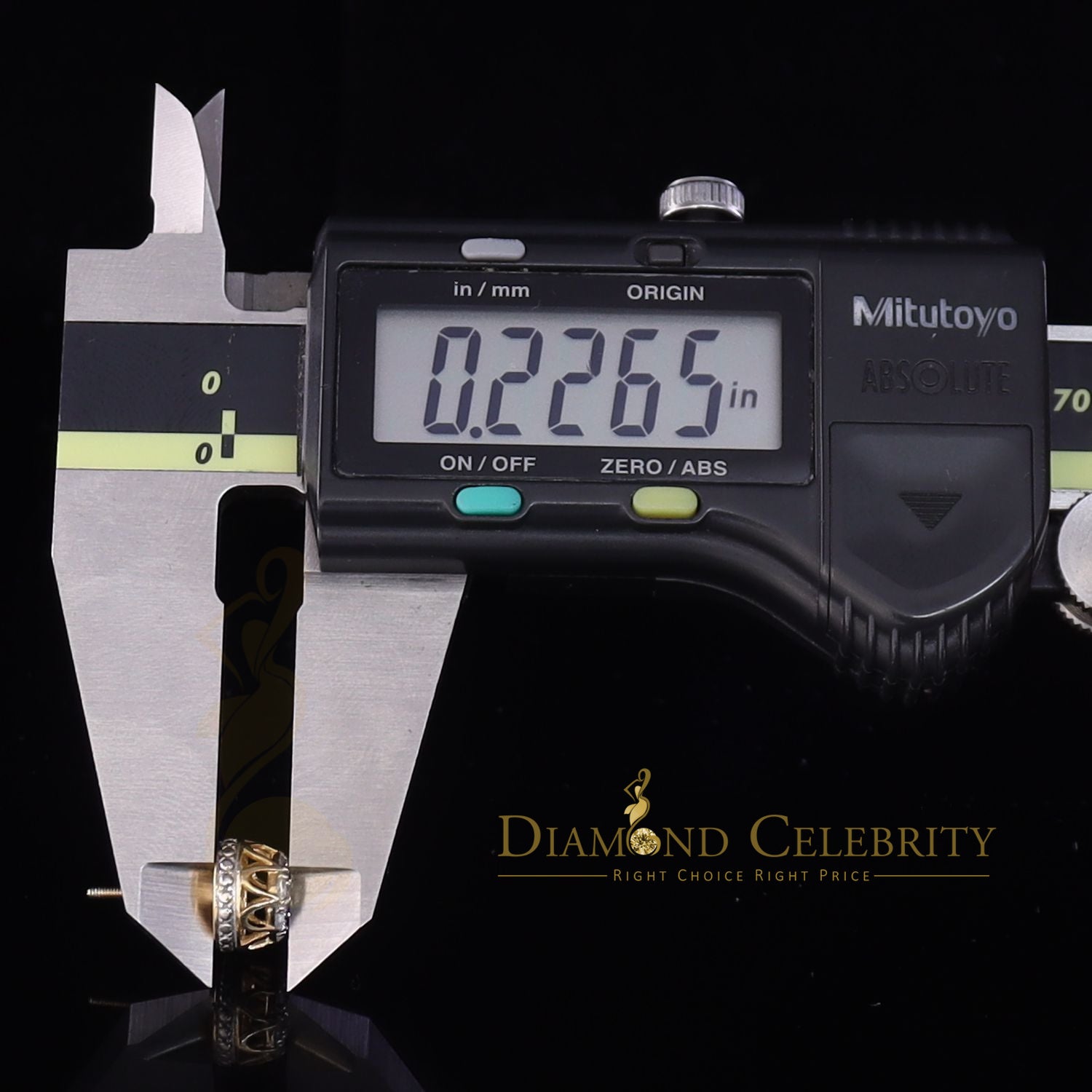 DiamondCelebritees  1.14ct Cubic Zirconia 925 Yellow Silver Women's & Men's Hip Hop Flower Earrings