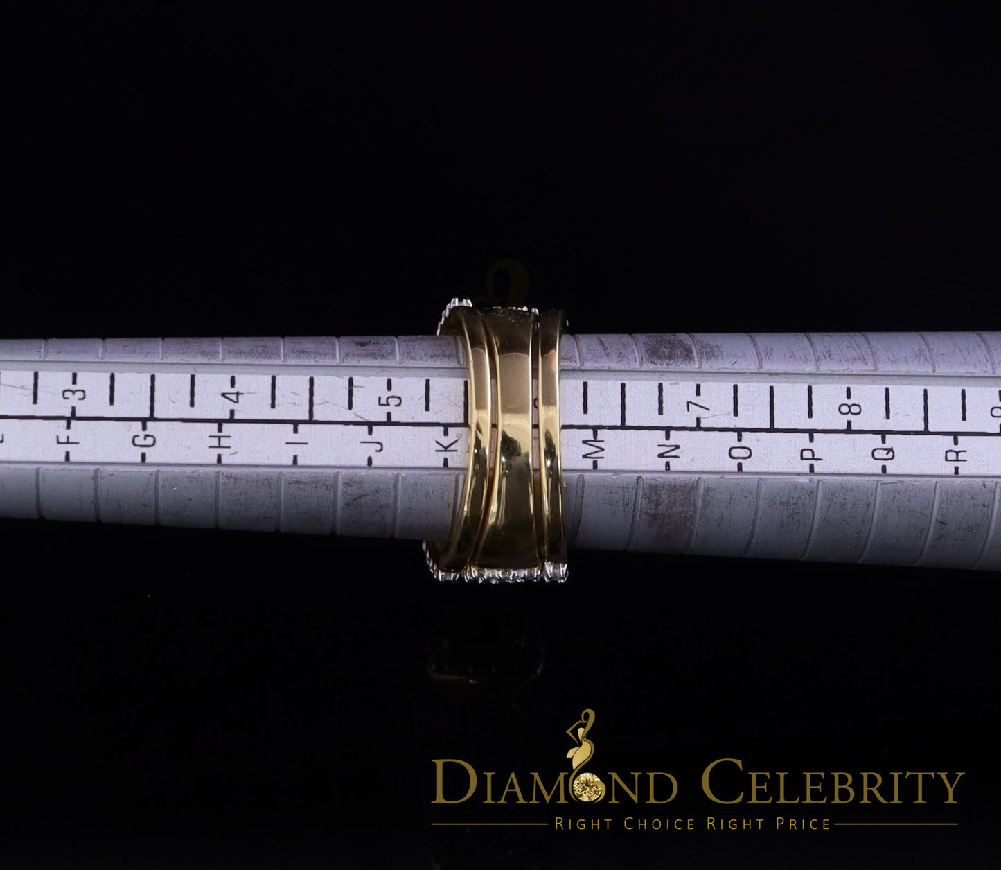 DiamondCelebritees 925 Sterling Yellow Square 2.08ct Cubic Zirconia Silver Wedding Womes Ring SZ 6