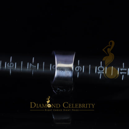 DiamondCelebritees 925 White Sterling Silver CZ 7.00ct Women's Cindarella Ring Size 8