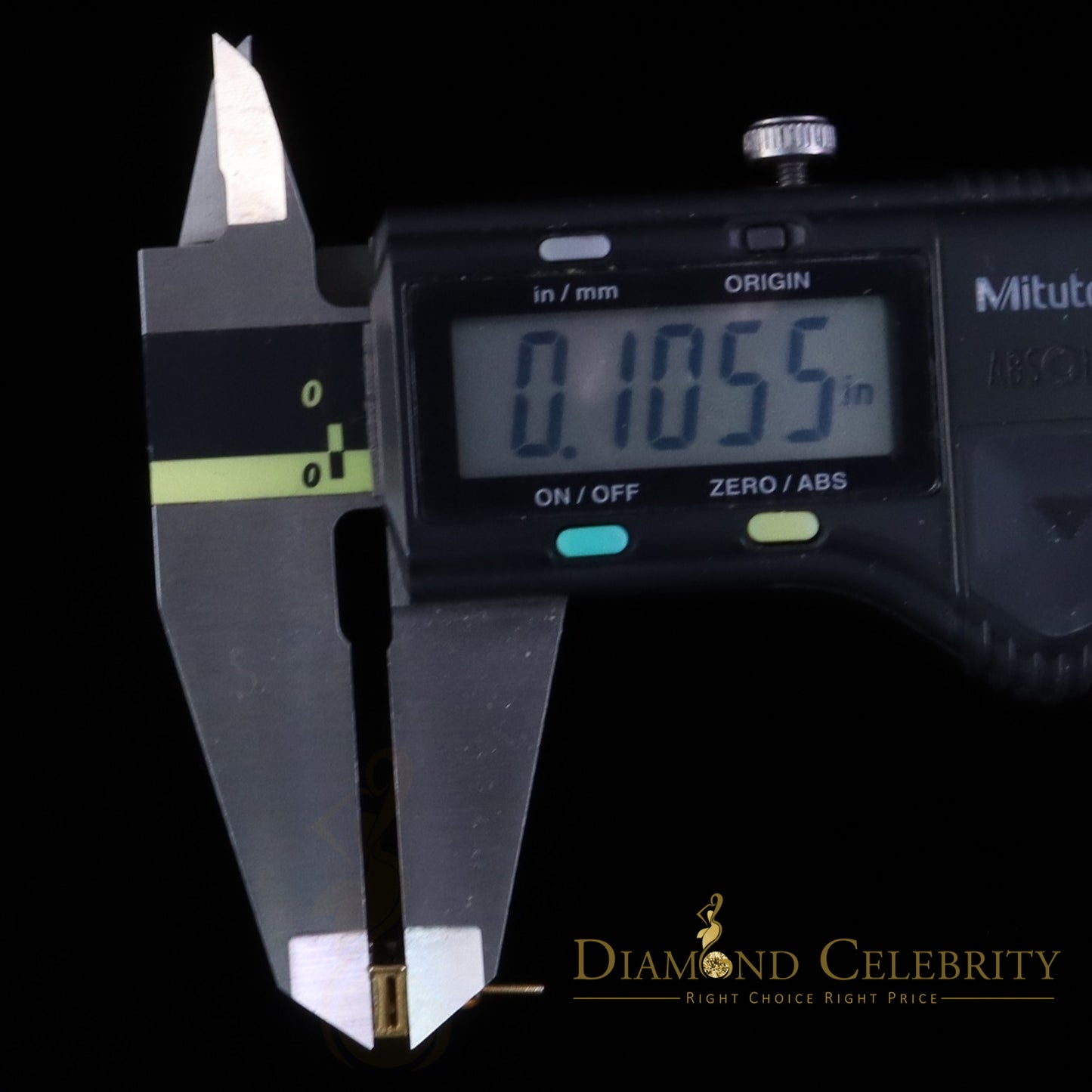 DiamondCelebritees 0.10ct Diamond Stud Earrings For Women Yellow 925 Silver Stud For Men