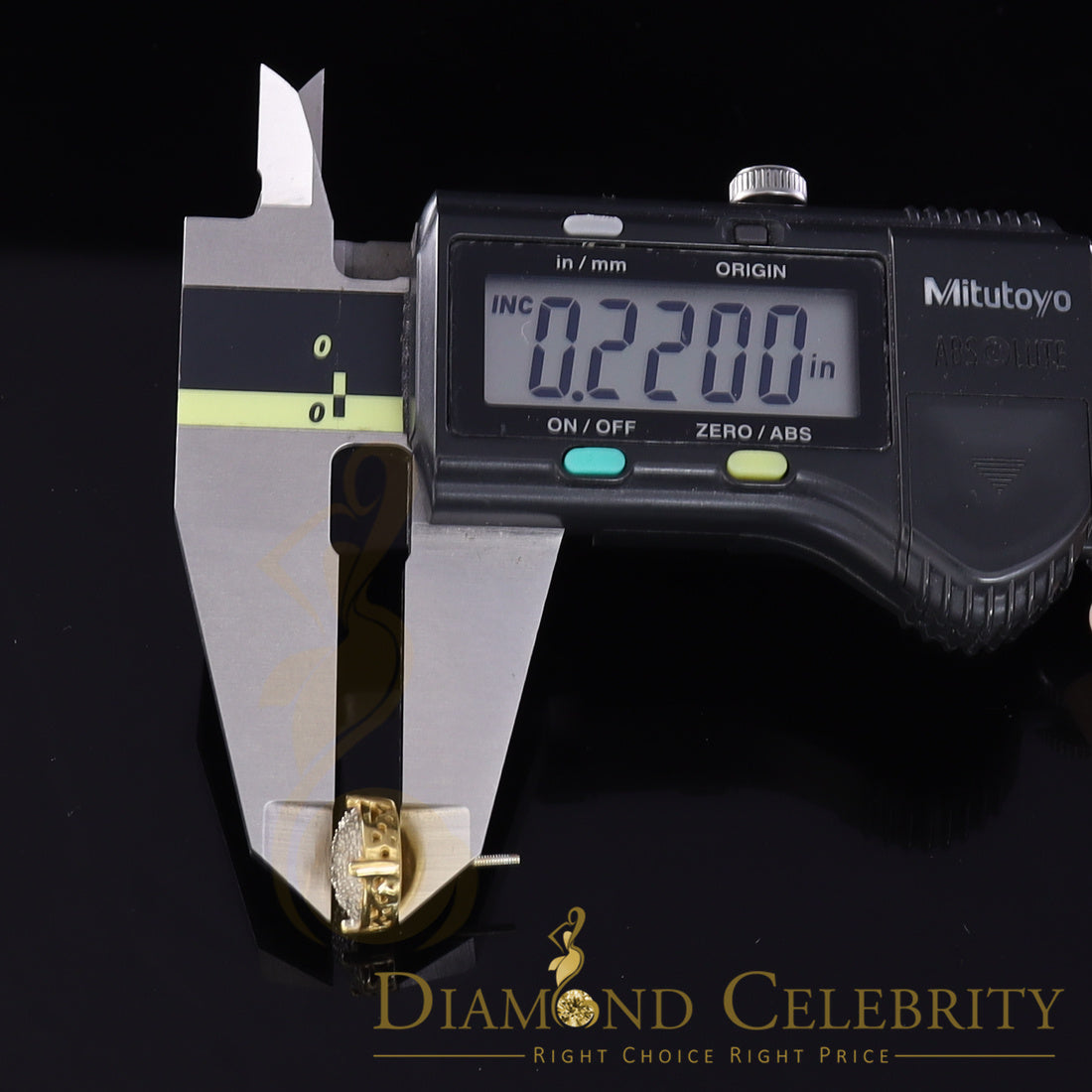 DiamondCelebritees 0.25ct Diamond 925 Sterling Silver Yellow For Men's/Women's Stud Round Earrings