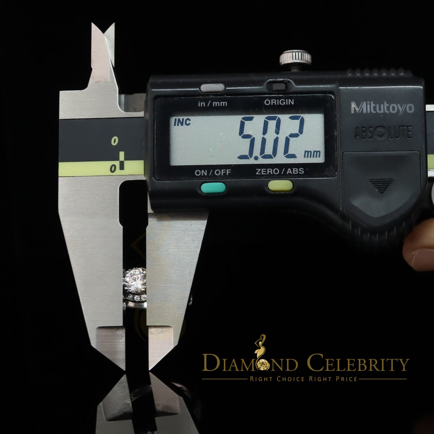 DiamondCelebritees 925 Women's White Silver 3.0ct CZ Centre 0.50ct Round Engagement Ring SZ 7