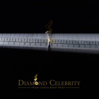DiamondCelebritees  Diamond Celebrity Sterling Silver 925 White 64 Cubic Zirconia Women's Ring SZ 8